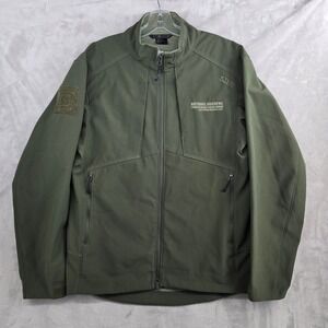 5.11 Tactical Sierra Softshell National Guard Softshell Jacket Mens Medium Green